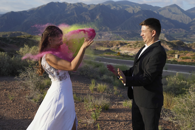 Fotografía Post Boda - Trush the dress